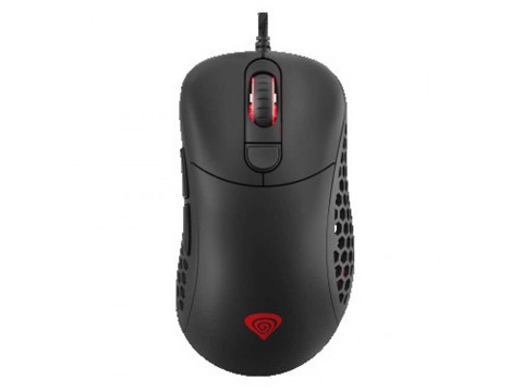 Мышь GENESIS XENON 800 черный оптическая (16000dpi) USB игровая RGB сверхлёгкая