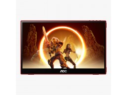Портативный монитор AOC 16G3 / 15,6" IPS / 1920x1080 / 144Hz / 4ms / 250cd/m² / 1000:1 / 2xUSB-C / 1xMicroHDMI