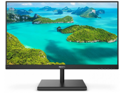 Монитор 23.8" Philips 245E1S/00 IPS 2560 x 440 75Hz 4ms 250cd/m 178/178 1000:1 1xHDMI 1xD-SUB Black