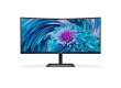 Монитор 34" PHILIPS 346E2CUAE/00/01 VA 3440x1440 100Hz R1500 1мс 3000:1 1xDP 2xHDMI 5xUSB 2x5W