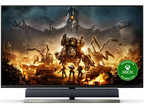 Монитор 55" PHILIPS 559M1RYV/00 VA 3840x2160 120Hz 4мс 750кд/м2 4000:1 1xDP 3xHDMI USB-C 2x10W