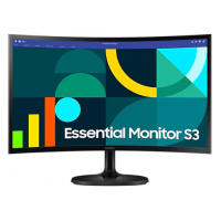 Монитор SAMSUNG LS24D364GAIXCI/24"/VA/1920x1080/100Hz/4ms/250cd/m²/1xHDMI/1xD-Sub/Black