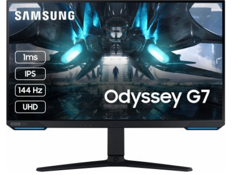 Монитор 27" SAMSUNG LS28AG702NIXCI IPS 3840x2160 144GHz 1мс 300 кд/м2 1 1000:1 2xHDMI 1xDP USB