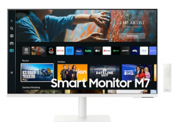 Монитор 32" SAMSUNG SMART M7 VA 3840x2160 60Hz 4мс 300кд/м2 3000:1 1xHDMI 1xUSB-C USB LS32CM701UIXCI