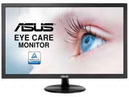 Монитор 23.6" Asus VP228DE TN LED 1920x1080 60Hz 5ms 200cd/㎡ 100M:1 VGA Black УЦЕНКА