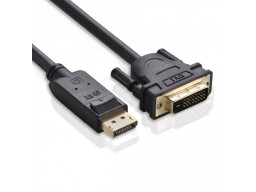 Кабель UGREEN DP103 DP Male to DVI Male Cable 2m (Black). 10221