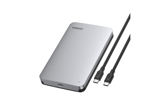 Кейс для SSD/HDD Ugreen CM300 2.5apos;apos; SATA External Hard Drive Enclosure with C To C cable, 70499