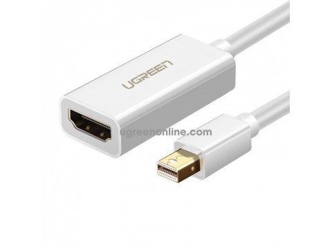 Переходник UGREEN MD112 Mini DP to HDMI Converter 1080p (White)