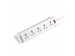 Сетевой фильтр LDNIO Universal SC10610 10 розеток 6*USB 12V/3A Портов 2м