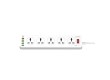 Сетевой фильтр LDNIO Universal SC10610 10 розеток 6*USB 12V/3A Портов 2м