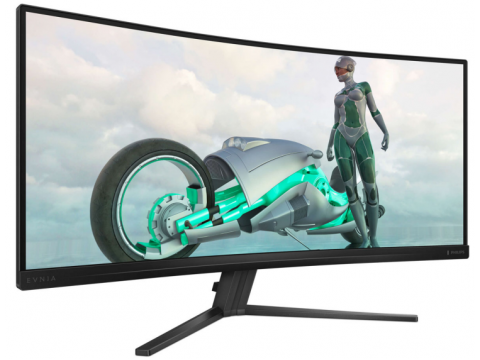 Монитор Игровой 32" PHILIPS 34M2C3500L/00/01 VA 3440x1440 1500R 180Hz 0,03мс 300кдм 4000:1 2xHDMI DP