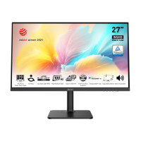 MSI Modern MD272QXP 27 IPS 2560x1440 100Hz 1ms 400cd/m2 1xDP 1xHDMI 1xUSB-C Черный