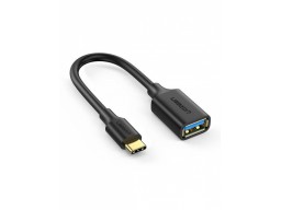 Кабель UGREEN US154 USB-C Male to USB 3.0 A Female Cable (Black)