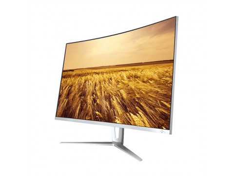 Gamemax GMX27C144 27 Curved Gaming Monitor - White