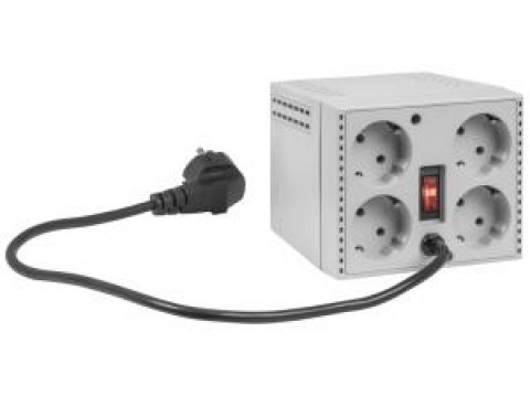Стабилизатор напряжения Defender AVR PX 1500 600 Вт, 4 розетки