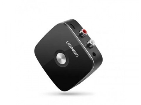 Приемник ресивер звука  UGREEN CM106 Wireless Bluetooth Audio Receiver 5.0 with 3.5mm and 2RCA Adapter