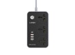Сетевой фильтр LDNIO Universal SC3412 3 розетки 1*USB-C 12V-1.67A 3*USB 5V/3.4A Портов 2м