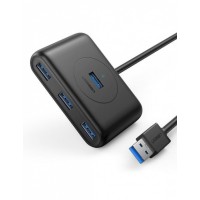 HUB UGREEN CR113 USB 3.0 Hub 1m (Black)