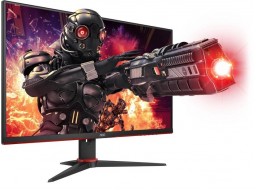 Монитор Игровой 27" AOC Q27G2U/BK/01 VA 2560x1440 144Гц 1мс 250cd/m 3000:1 2xHDMI 1xDP 4xUSB3 Black