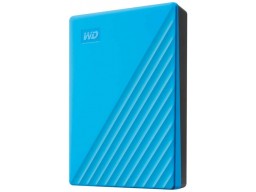 Внешний жесткий диск 4Tb WD My Passport WDBPKJ0040BBL-WESN Blue USB 3.0