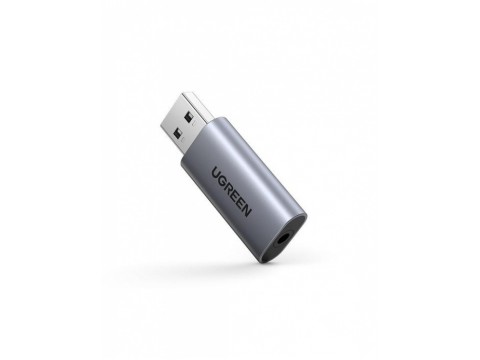 Адаптер UGREEN CM383 USB 2.0 to 3.5mm Audio Adapter