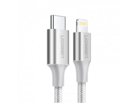 Кабель Ugreen US304 Lightning To Type-C 2.0 Male Cable 1M, 70523