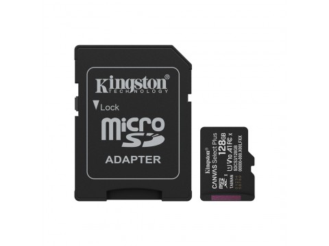 Карта памяти Kingston SDCS3/128GB Canvas Select Plus A1 U1 V10 128GB