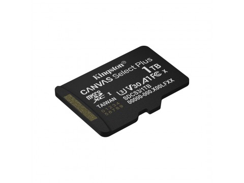 Карта памяти Kingston SDCS3/1TBSP Canvas Select Plus A1 U3 V30 1TB