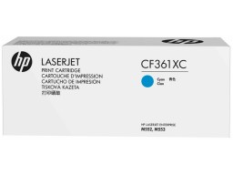 Картридж лазерный HP LaserJet 508X CF361XC, голубой, Color LaserJet Enterprise M552/553/557