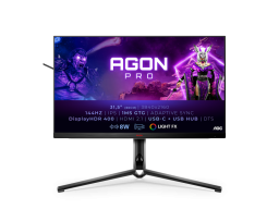 Монитор Игровой 31.5" AOC AG324UX IPS 3840x2160 144Hz 1ms 350cd/m2 1000:1 2xHDMI DP 4xUSB3.2 2x8W