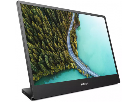 Монитор портативный 15.6" PHILIPS 16B1P3302 (00/01) IPS 1920x1080 4мс 700:1 USB-C DP HDCP 1.4