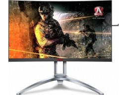 Монитор игровой 27" AOC AG273QX VA 2560x1440 165Hz 1ms 400cd/m 3000:1 2xHDMI 2xDP 4xUSB3.0 2w2W