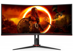 Игроконтур 34 AOC CU34G2XP/BK/01 VA 3440x1440 180Hz 430cd/m2 4000:1 1мс 2xHDMI 2xDP