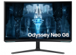 Монитор SAMSUNG Odyssey Neo G8 LS32BG852NIXCI / 32" / VA / 4K UHD / 240Hz / 1ms / 350cd/m2 / 1,000,000:1 / 2xHDMI / 1xDP