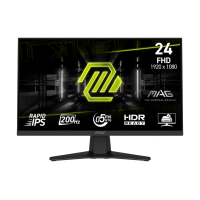 Монитор 23,8" MSI MAG 244F Rapid IPS 1920x1080 200Hz 0.5ms 300cd/m 1000:1 HDR DP HDMI USB-C