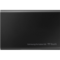 Внешний SSD 1000Gb Samsung T7 Touch USB 3.2 Gen.2 (10 Гбит/c) AES 256 Сенсорная защита MU-PC1T0K/WW
