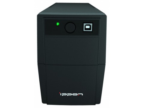 ИБП Ippon Back Basic 850S Euro, 850VA, 480Вт, AVR 162-275В, 3хEURO, управление по USB, без комлекта кабелей