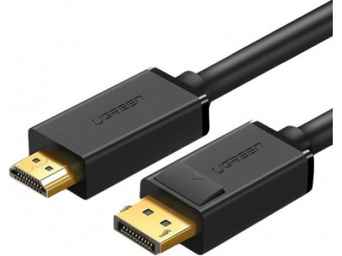 Кабель Ugreen DP101 DP Male To HDMI Male Cable 1.5M, 10239