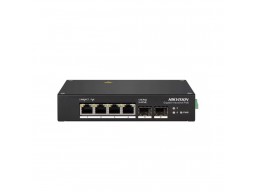 Коммутатор Hikvision DS-3T0506HP/No Power unit