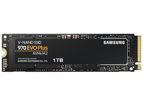 Твердотельный накопитель 1000Gb SSD Samsung 970 EVO Plus M.2 PCIe R3500Mb/s W3300MB/s MZ-V7S1T0BW