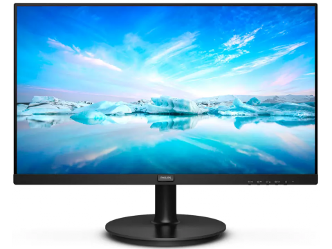 Монитор 21.5" PHILIPS 221V8LD/01/00 VA 1920 x 1080 75Hz 4мс 250кд/м 3000:1 VGA DVI HDMI Цвет: Черный