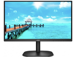 Монитор 23.8" AOC 24B2XDA IPS 1920x1080 75Hz 4мс 250кд/м2 1000:1 VGA HDMI DVI 2x2W Black