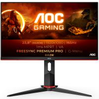 AOC 24G2SAE/BK Игровой Монитор 23.8 VA 165Hz 1ms Full HD Черный