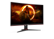 Монитор Игровой 23,6" AOC C24G2AE/BK VA 165Hz Curved 1ms 250cd/m 178/178 3000:1 2xHDMI 1xD-SUB 2x2W