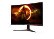 Монитор Игровой 23,6" AOC C24G2AE/BK VA 165Hz Curved 1ms 250cd/m 178/178 3000:1 2xHDMI 1xD-SUB 2x2W