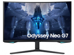 Монитор 32" SAMSUNG Odyssey Neo G7 LS32BG752NIXCI VA 4K UHD 165GHz 1мс 350кд/м2 1млн:1 2xHDMI 1xDP