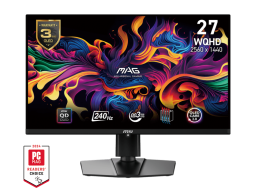 Монитор 26.5" MSI MAG 271QPX QD-OLED E2 2560x1440 240Hz 0.03ms 1.5млн:1 2xHDMI 1xDP 1xUSB-C