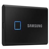 Внешний SSD 2000Gb Samsung T7 Touch USB 3.2 Gen.2 (10 Гбит/c) AES 256 Сенсорная защита MU-PC2T0K/WW
