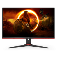 AOC Q27G2E/BK 27 VA 2560x1440 155Гц 1мс 250кд/м2 3000:1 80M:1 2xHDMI DP Черный