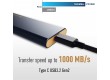 Внешний SSD 1000Gb TeamGroup PD1000 IP68 USB 3.2 Gen.2 10Gbps R1000MB/s W900MB/s T8FED6001T0C108 Bl